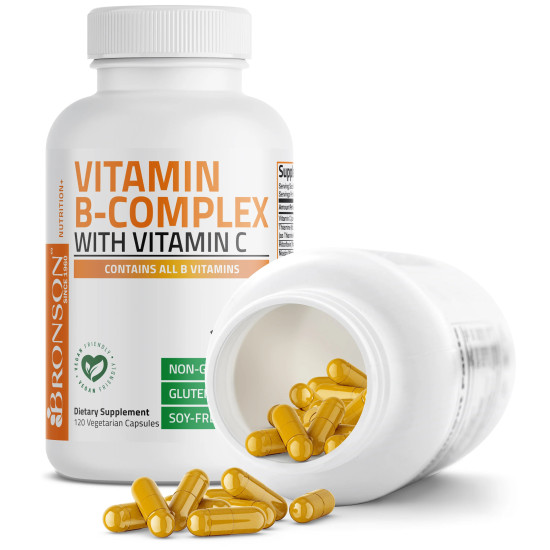 B Complex cu vitamina C – suport pentru energie si sistem nervos