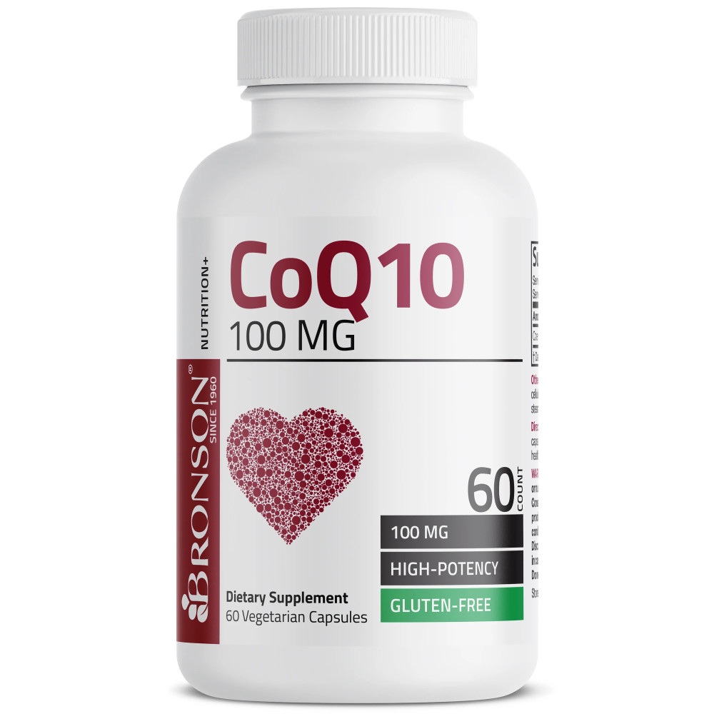 Coenzima Q10 100 mg – 60 capsule – Bronson Laboratories