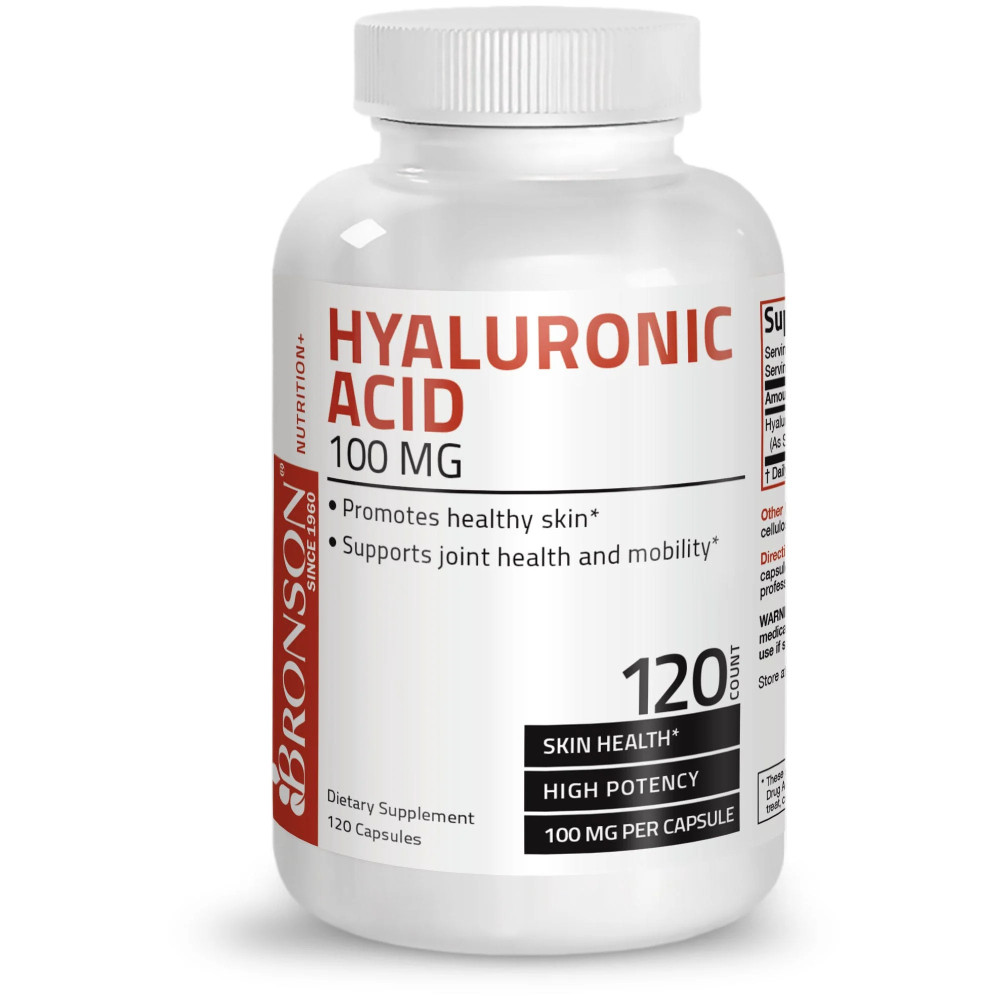 Acid hialuronic 100 mg – 120 capsule – Bronson Laboratories