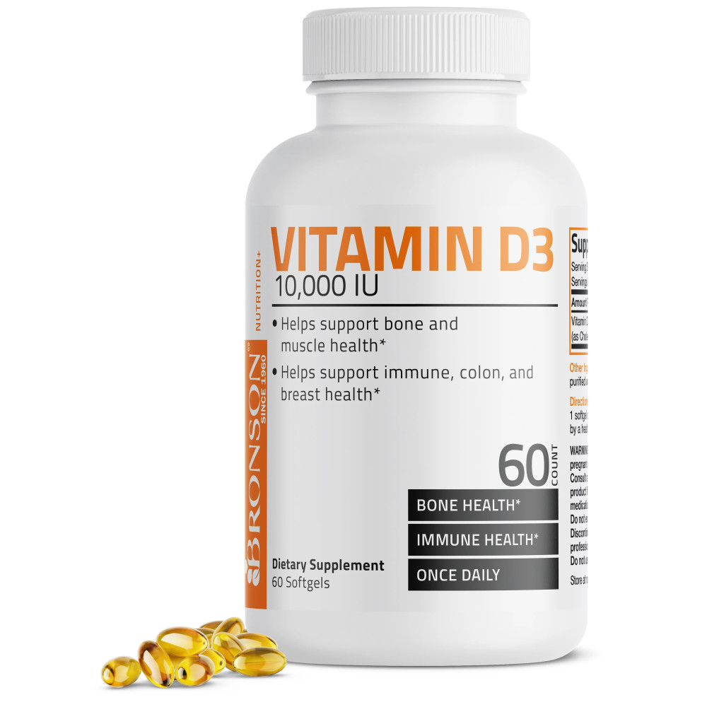 Vitamina D3 – suport pentru oase, imunitate si muschi