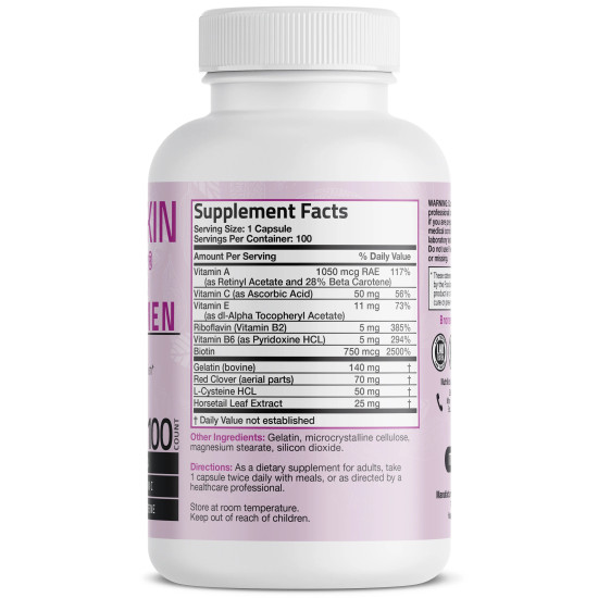 Par, piele si unghii sanatoase – formula completa Bronson