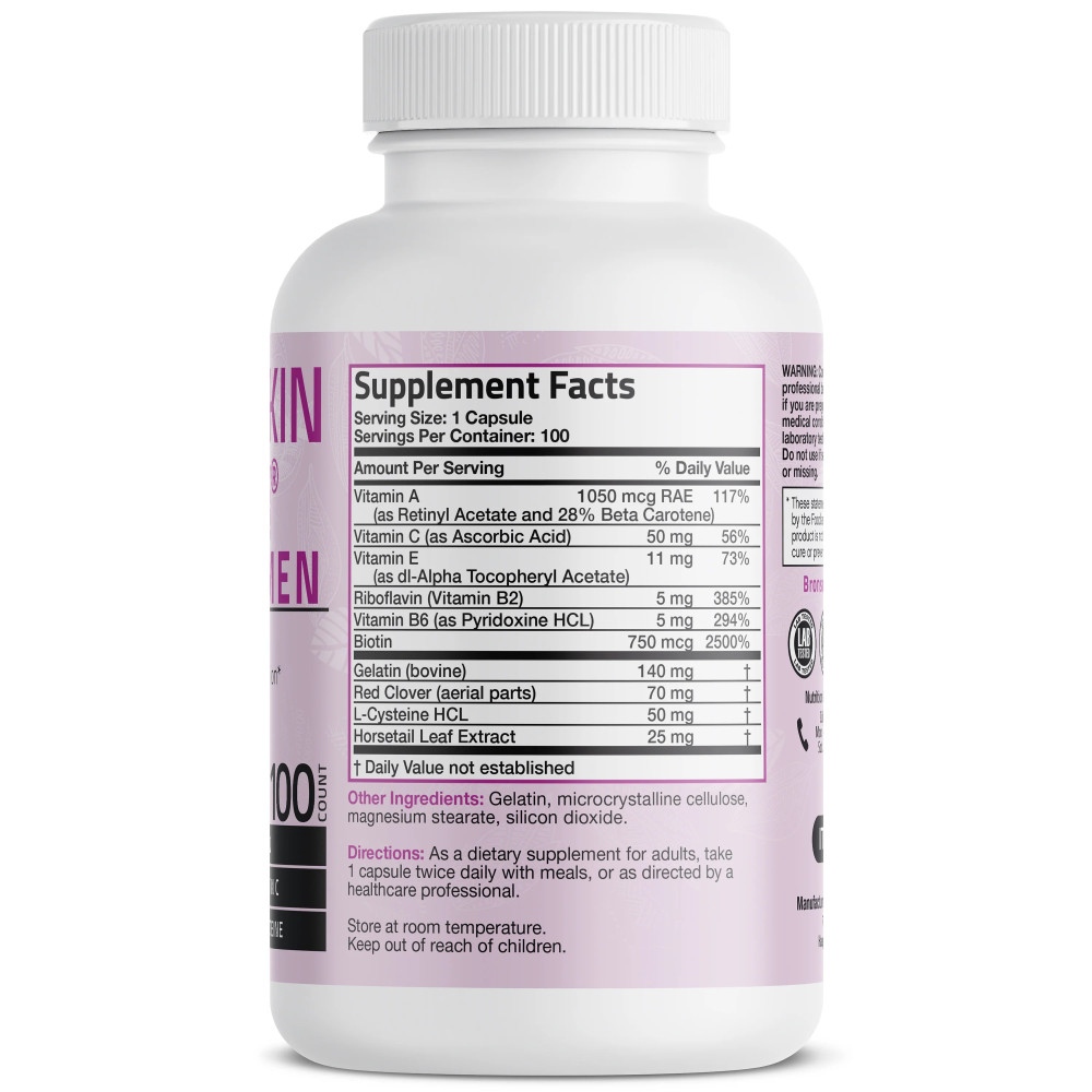 Par, piele si unghii sanatoase – formula completa Bronson