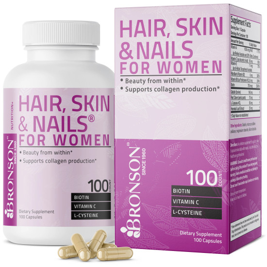 Hair Skin Nails Bronson – 100 capsule