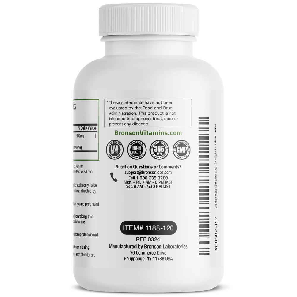 Supliment din plante cu maca pentru energie si vitalitate