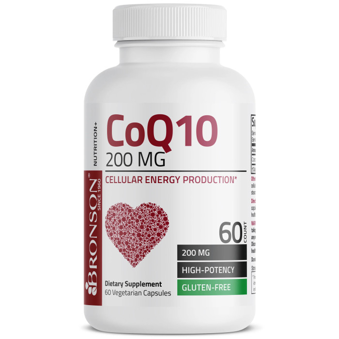 Coenzima Q10 200 mg Bronson – 60 capsule