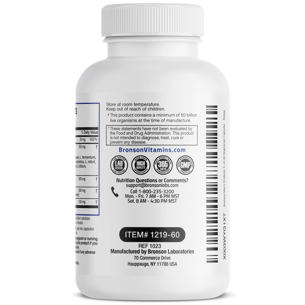 Supliment probiotic barbati – digestie si imunitate