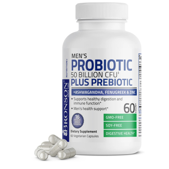 Probiotic 16 tulpini Bronson capsule vegetariene