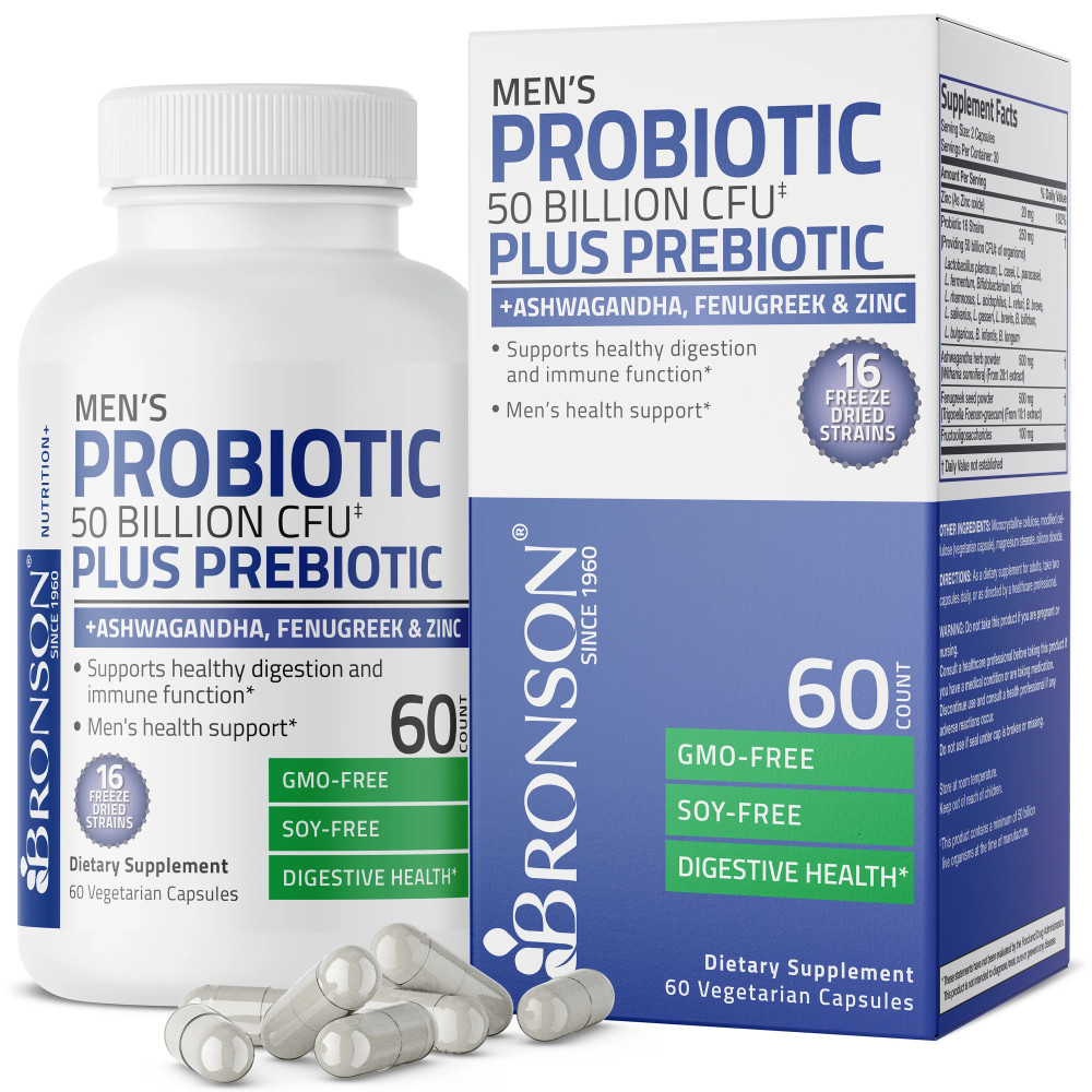 Probiotic barbati Bronson Laboratories