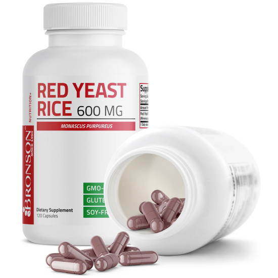 Red yeast rice 600 mg supliment alimentar