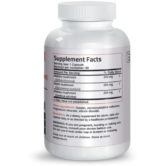 Ciuperci medicinale Maitake Reishi Shiitake supliment