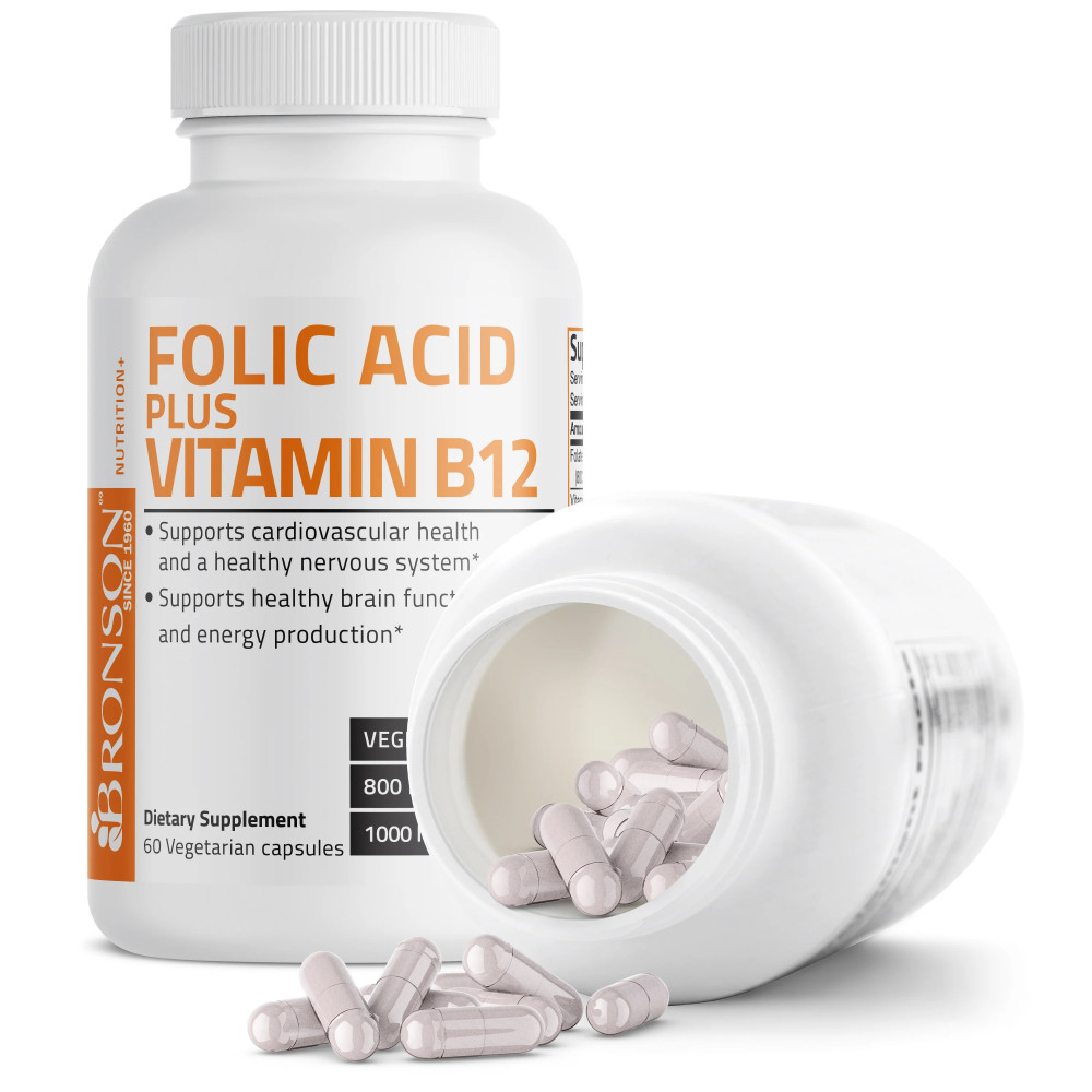 Supliment cu acid folic si B12 capsule