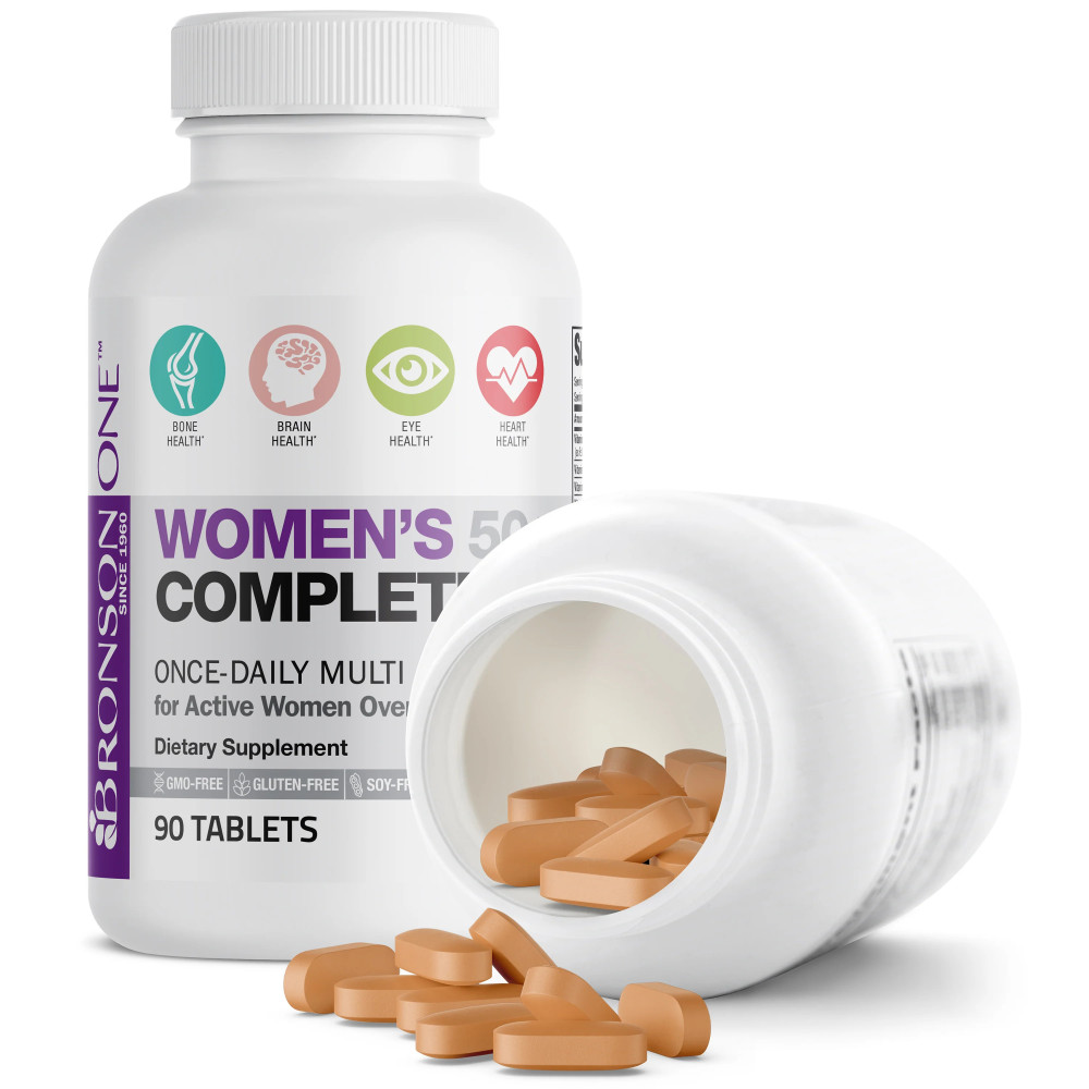 Multivitamin daily women 50+ Bronson