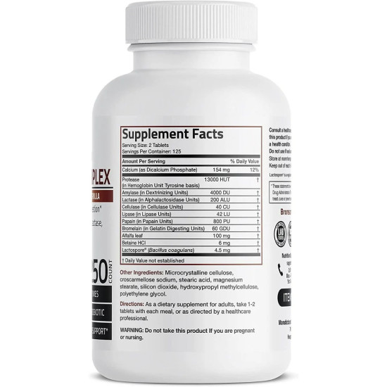 Complex enzime digestive pentru digestie completa