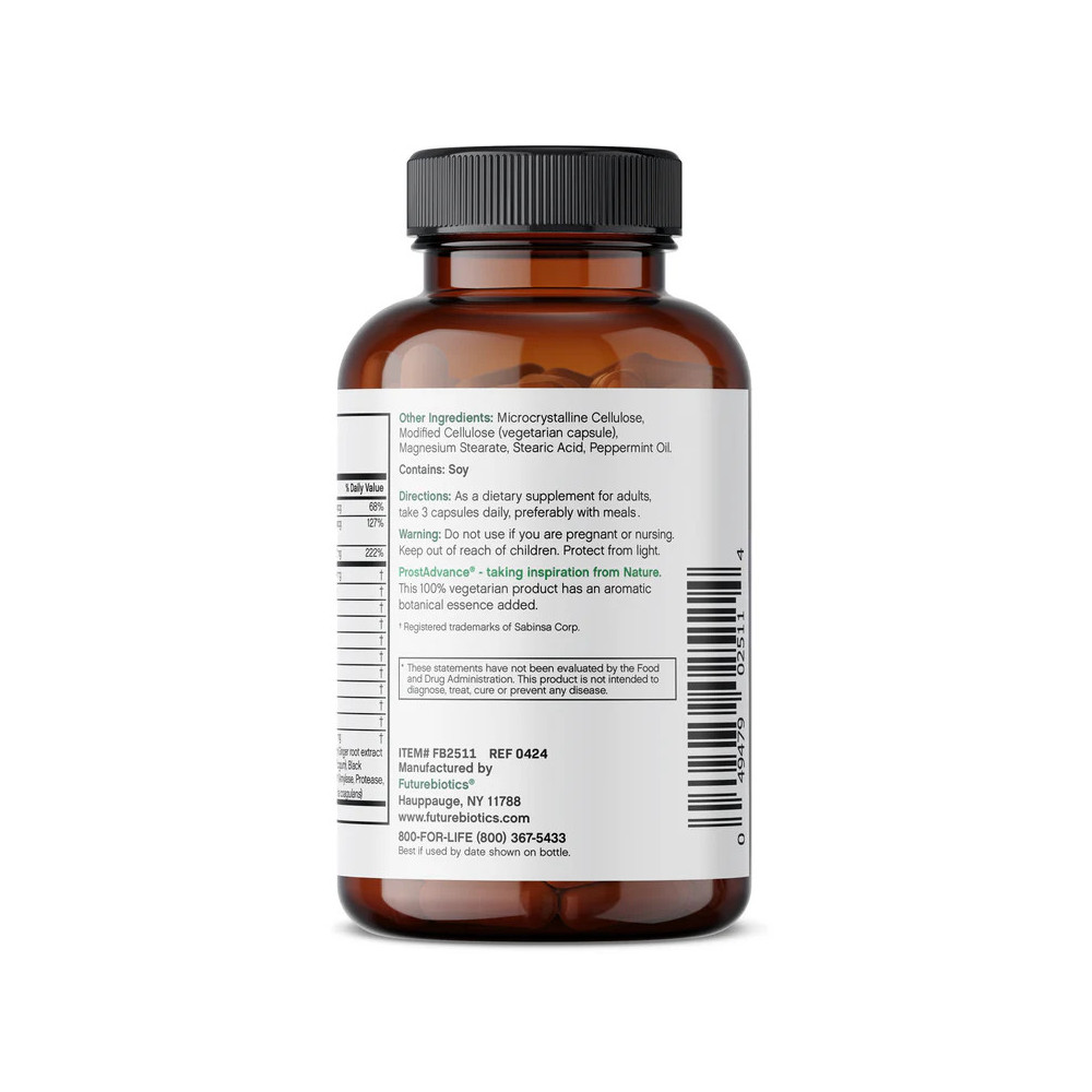 ProstAdvance Prostate Support Future Biotics | Sanatatea prostatei barbatilor
