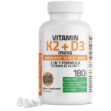 Vitamina K2 MK-7 45 mcg + Vitamina D3 1000 UI - Bronson Vitamins