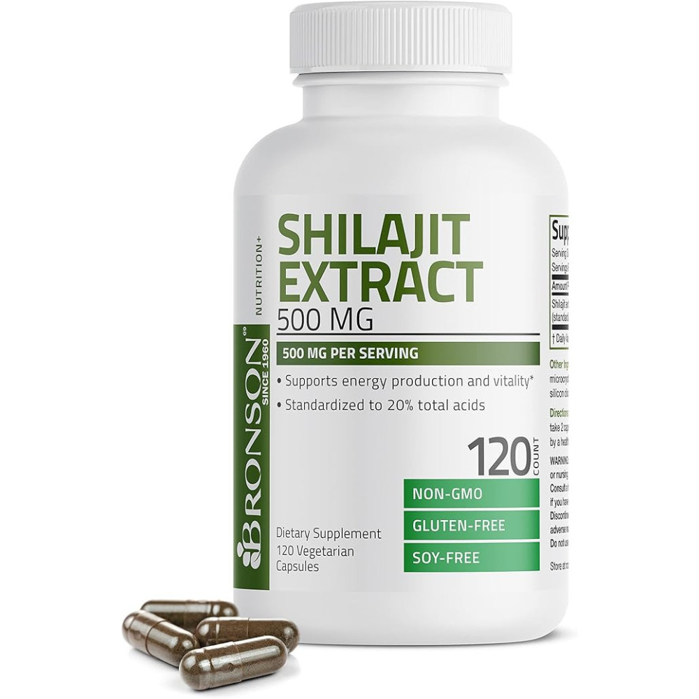 Capsule vegetale Shilajit Bronson Laboratories