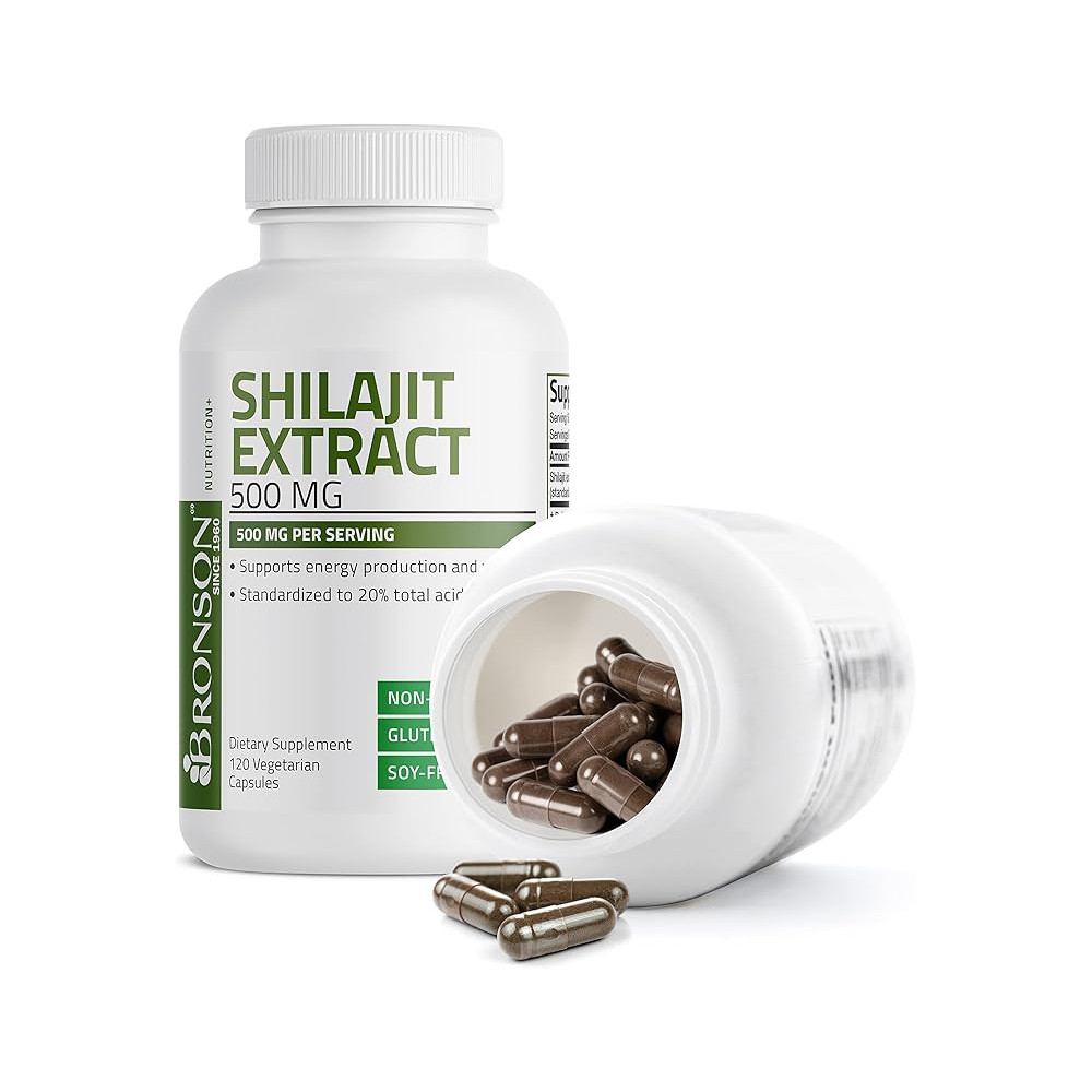 Shilajit Mumio extract natural pentru energie si vitalitate