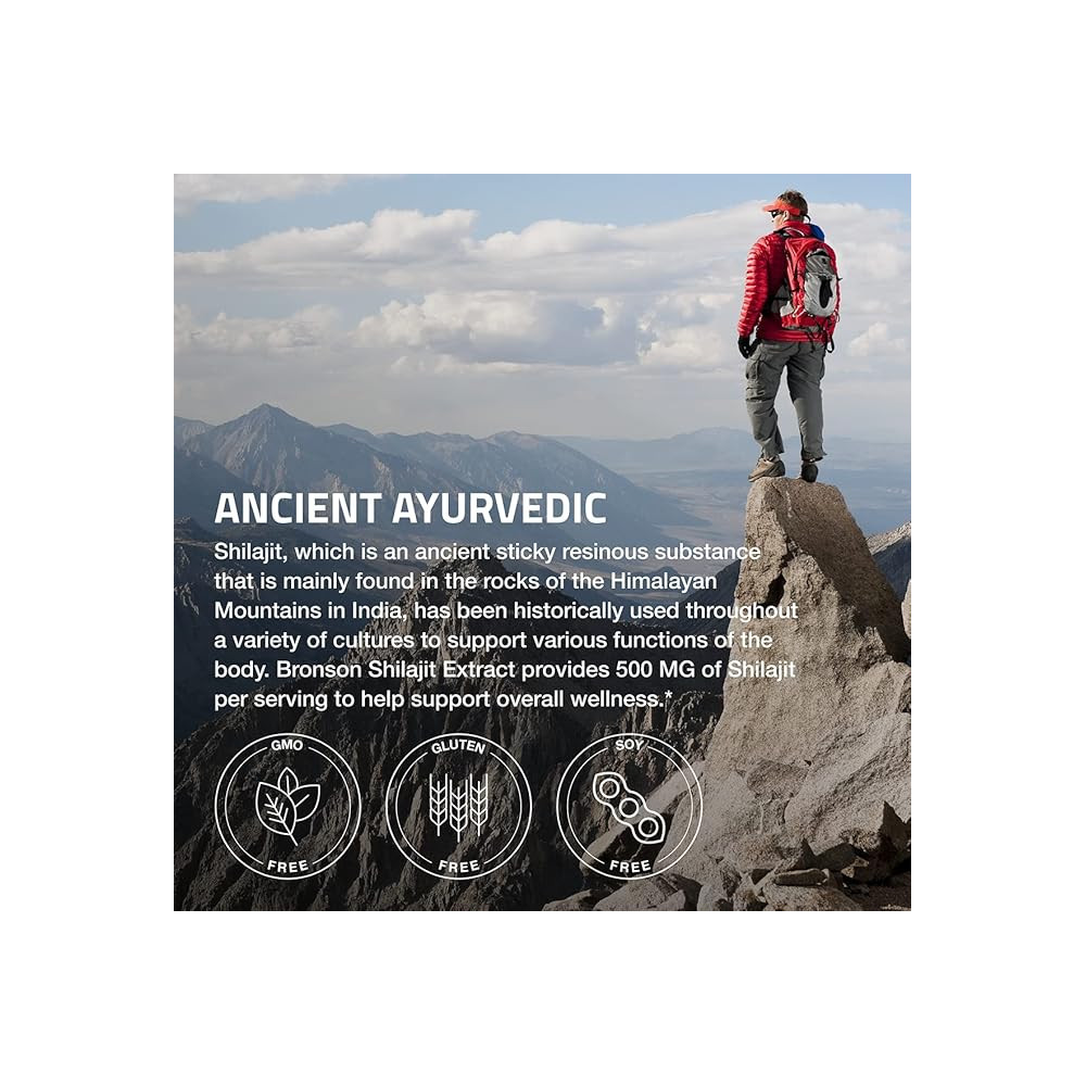 Shilajit Mumio extract natural pentru energie si vitalitate