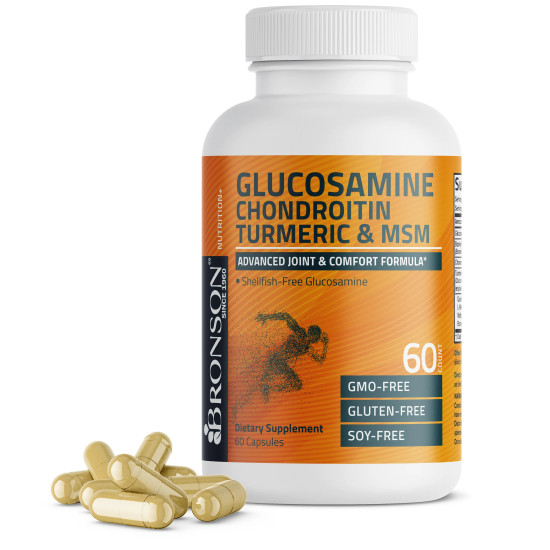 Glucozamina Chondroitin Turmeric & MSM – supliment alimentar pentru articulatii