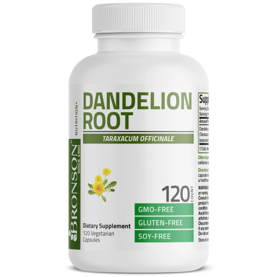 Radacina de Papadie 1500 mg – 120 capsule – Bronson Laboratories